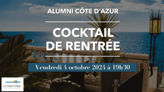 PACA Est | Cocktail de rentrée inter alumni 