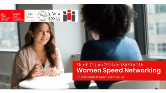 [COMPLET] Au féminin Paris | Women Speed Networking | Mardi 11 juin 2024